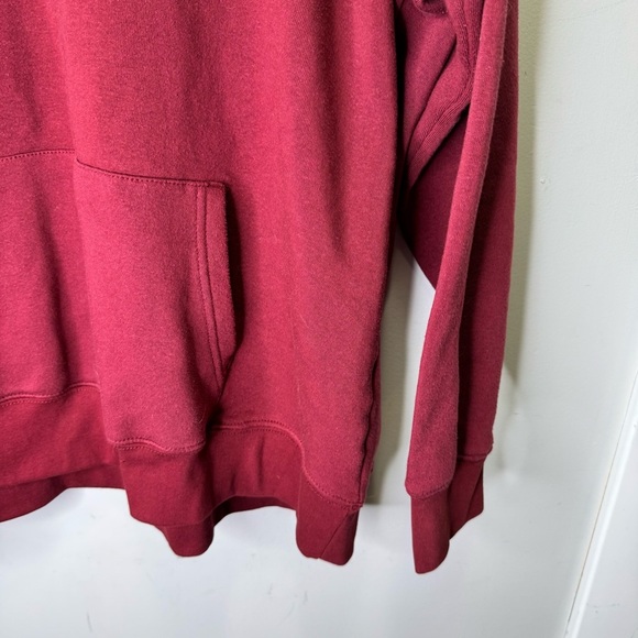 Ariat REAL Beartooth Burgundy Hooded Sweater Size XXL - Picture 7 of 11